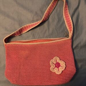 Handcrafted Pink Shoulder Bag